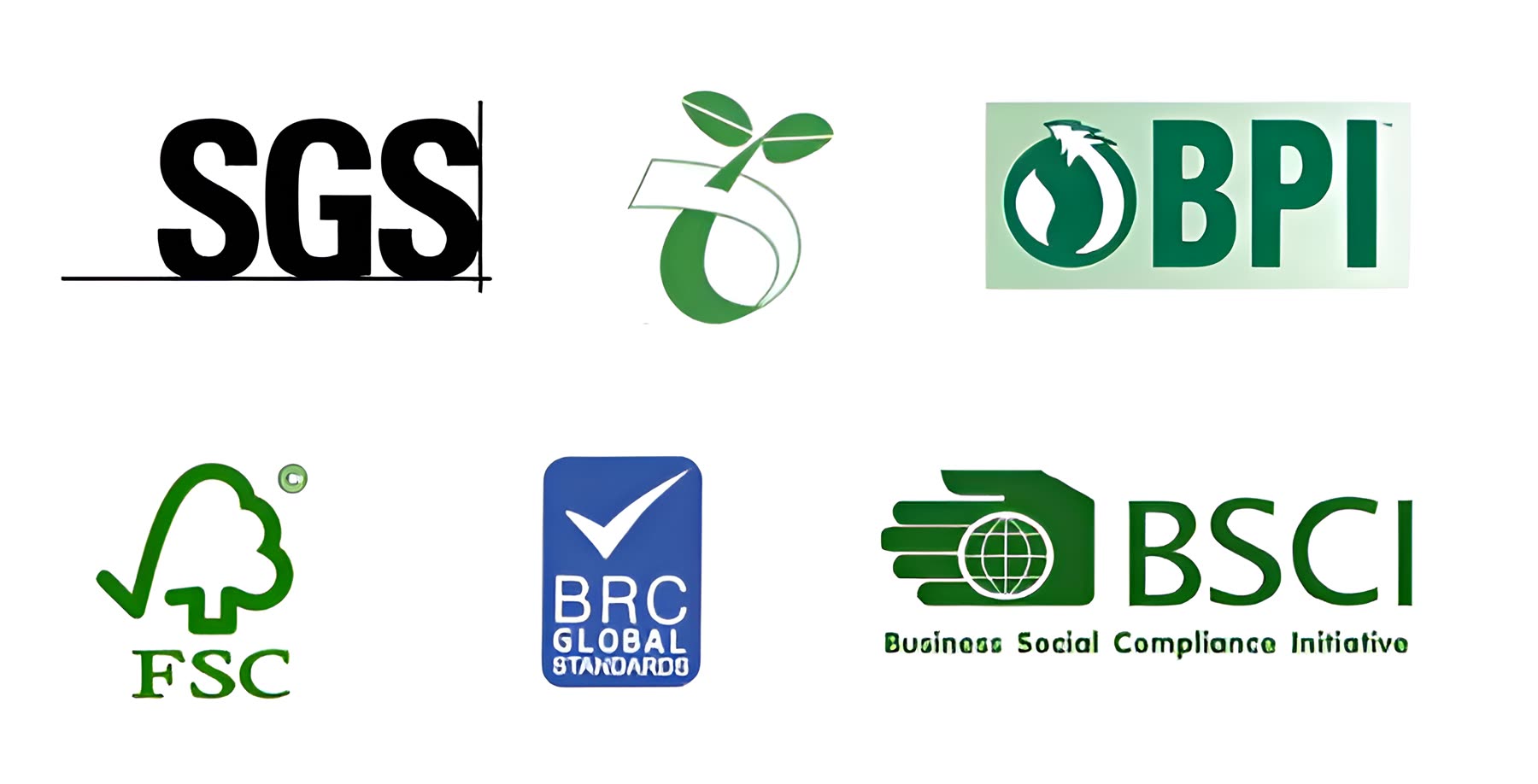 Common certificate and testing routes buyers ask to review including SGS FSC BRC BSCI and BPI