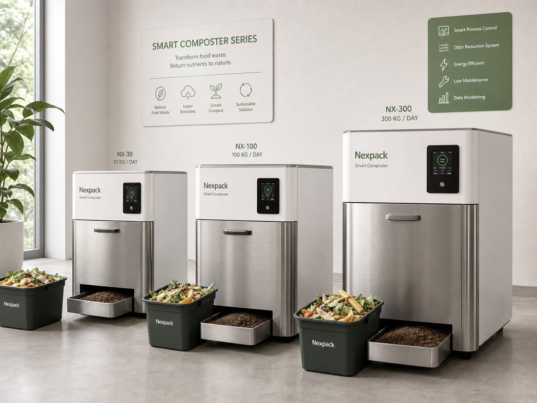 Nexpack smart composter preview