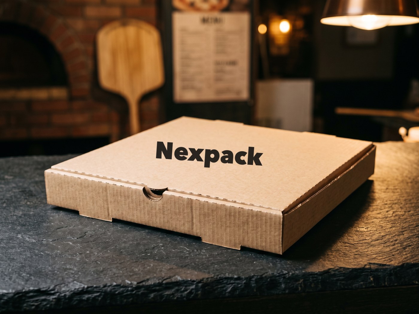 12 inch Nexpack branded kraft pizza box product photo